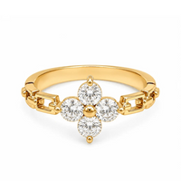 Dottie White Ring