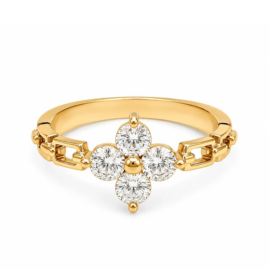 Dottie White Ring