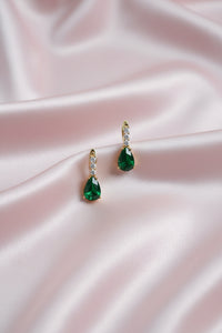 Jade Teardrop Earrings