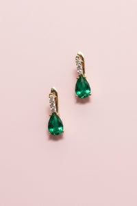 Jade Teardrop Earrings