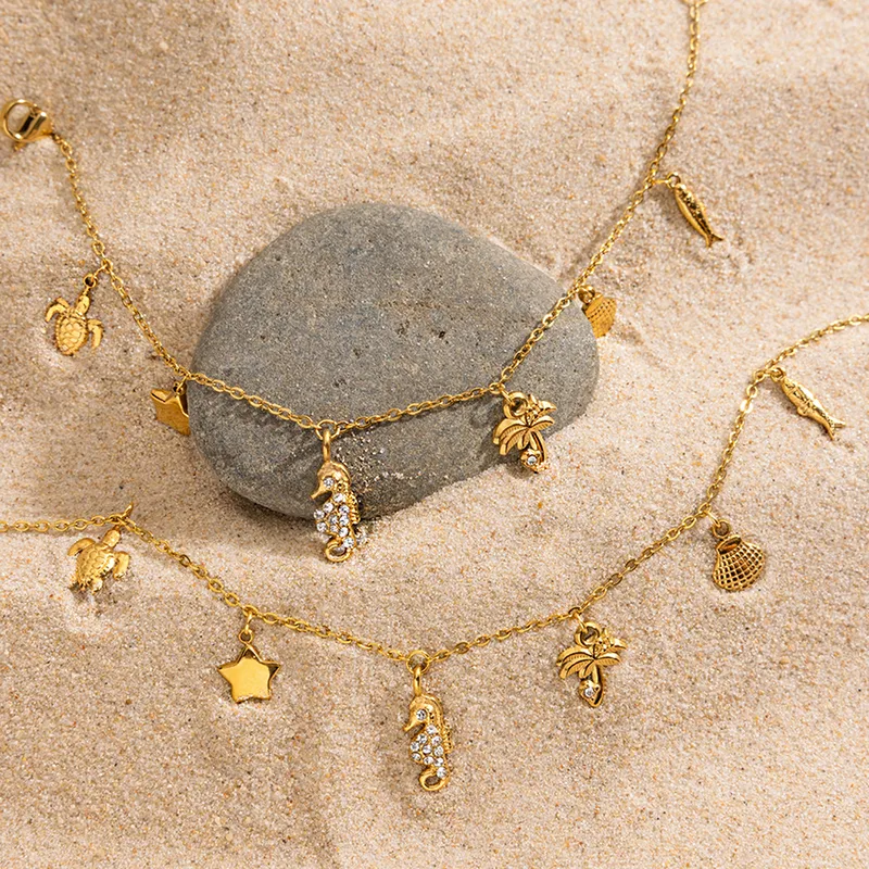 Tide Charm Necklace