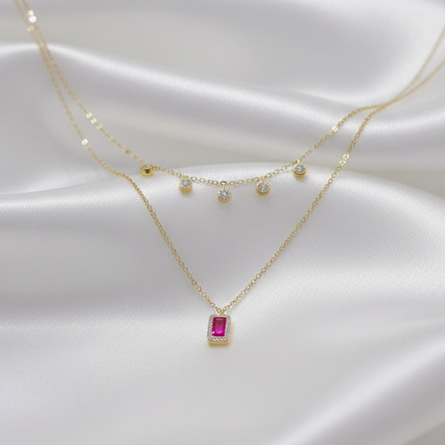 Princess Ruby Necklaces