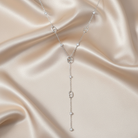 Y-Shaped Lockbone Necklace