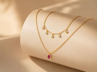 Princess Ruby Necklaces