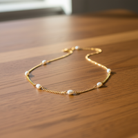 Ĕtoile Pearl Necklace