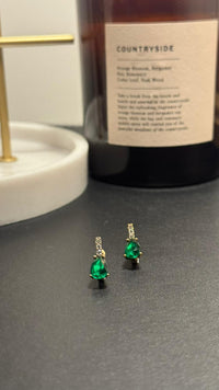 Jade Teardrop Earrings